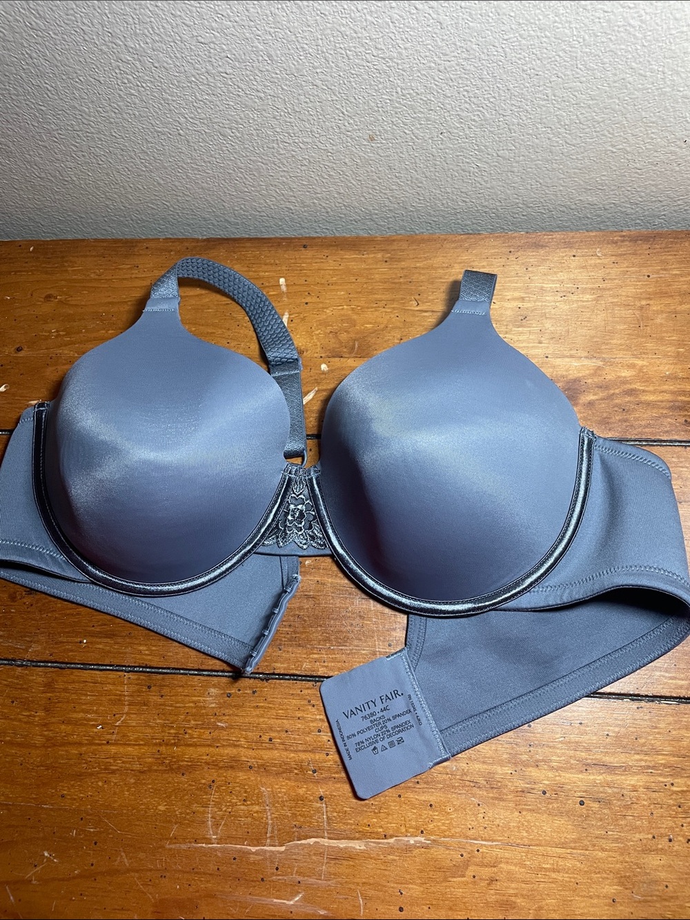 Vanity Fair Smooth Full-Cup Bra in Slate